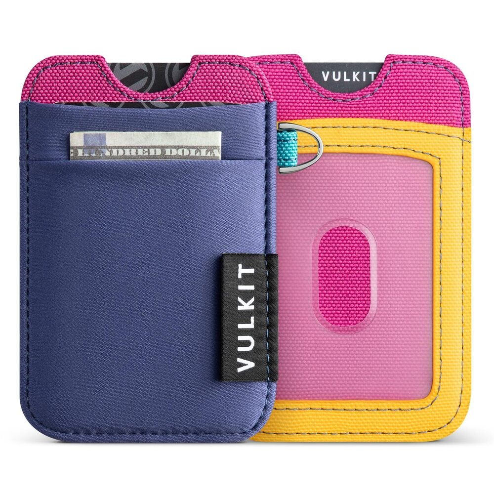 6653 Slim Card Holder Wallet with RFID Blocking, Elastic Pocket